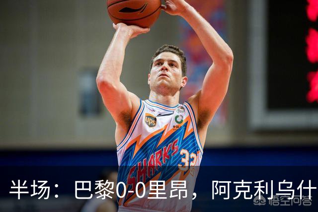 半场：巴黎0-0里昂，阿克利乌什、费兰造险
